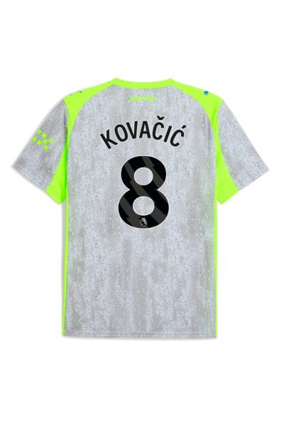 Manchester City Mateo Kovacic #8 Jalkapallovaatteet Kolmaspaita 2025-26 Lyhythihainen Manchester City Mateo Kovacic #8 Jalkapallovaatteet Kolmaspaita 2025-26 Lyhythihainen